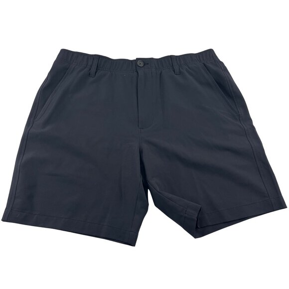 Under Armour Mens Black Shorts Size 36 Polyester Elastane - Picture 1 of 5